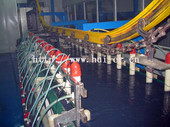 wheel electrophoretic coating production line