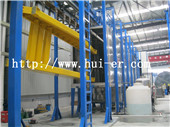 Auto parts store chain powder coating production line